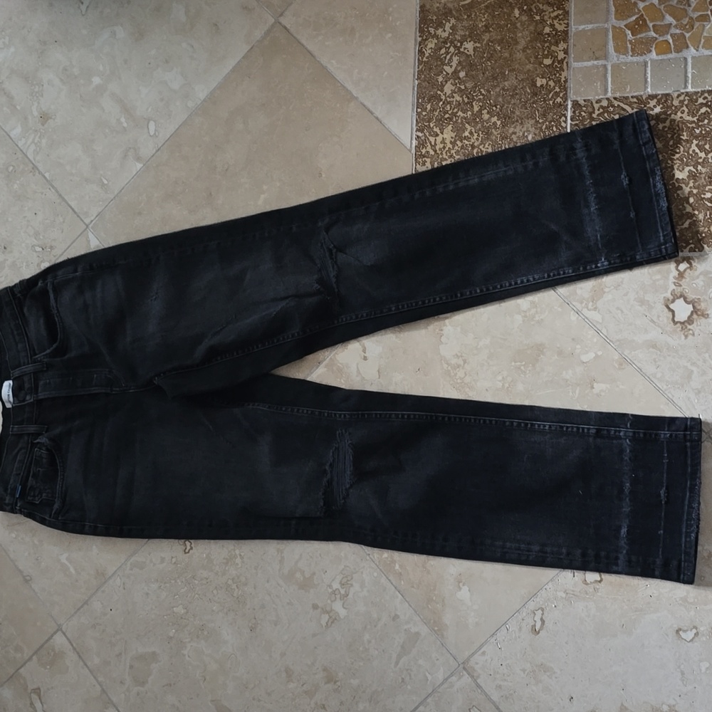 Distressed Black Jeans By Cotton Citizen Mens SZ 26